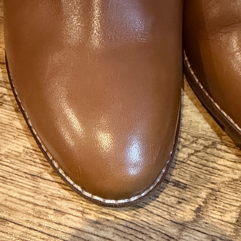 Women’s Madewell Tan Leather Mule Heels size 10 - Picture 9 of 9